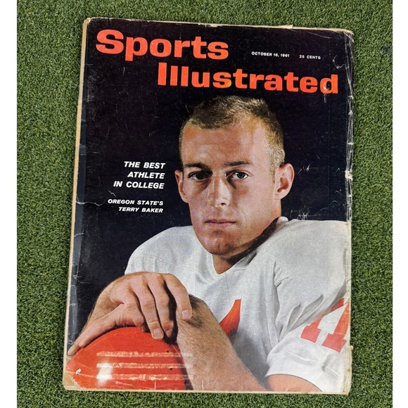 Sports Illustrated Swim Other - Sports Illustrated Oct 16 1961 Oregon State Terry Baker Cover